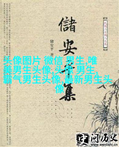 黑白男生帅哥时尚超酷的微信头像(优选18张)