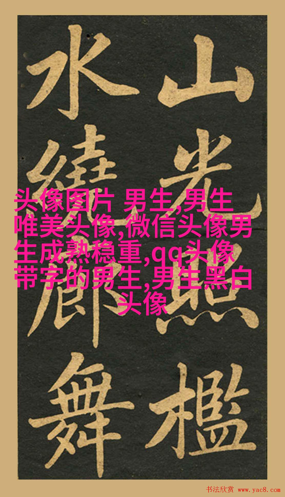 男生最爱的帅气qq头像(18张)