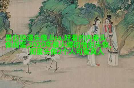 闺蜜头像霸气高冷两张(优选18张)