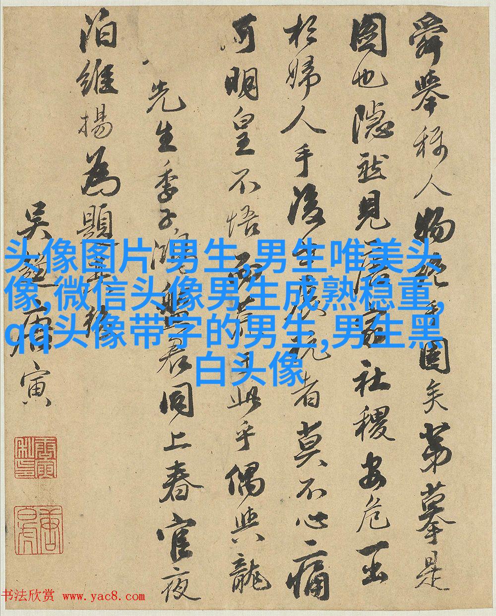 男生最爱的帅气qq头像(18张)