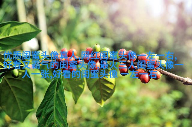 有没有好看且仙气的闺蜜头像(22张)
